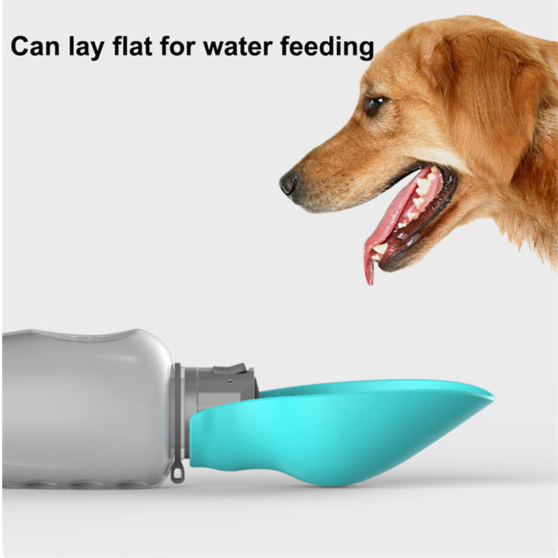 Portable Dog Water Bottle – Leakproof Foldable Drinking Bowl