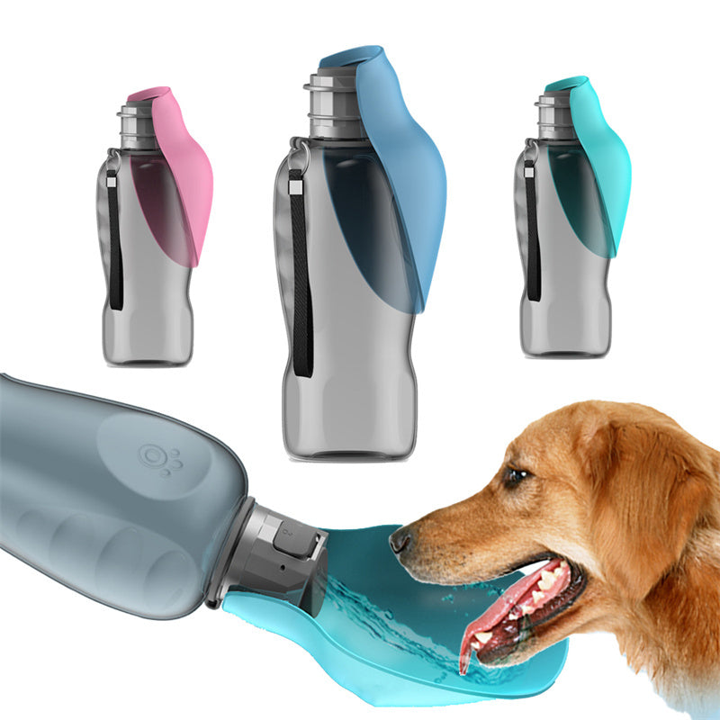 Portable Dog Water Bottle – Leakproof Foldable Drinking Bowl