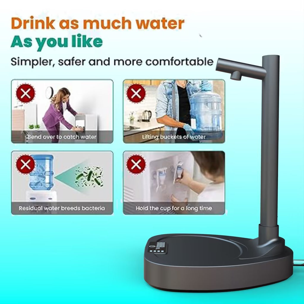 Automatic  Water Dispenser – Rechargeable with Stand